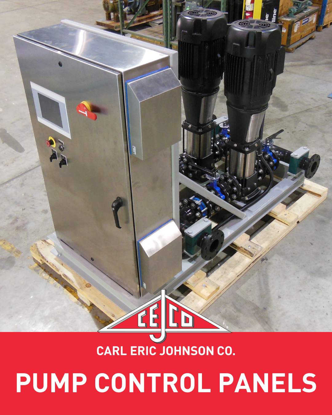 PUMP CONTROL PANELS CEJCO