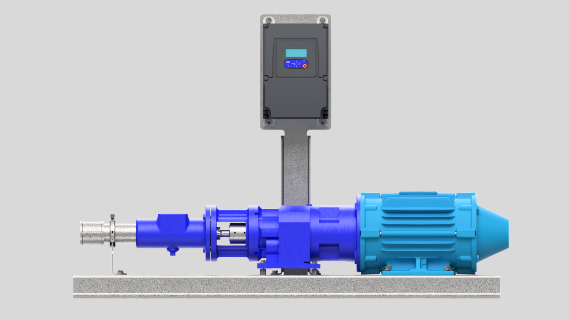 moyno b4015d pump on basejob low flow metering