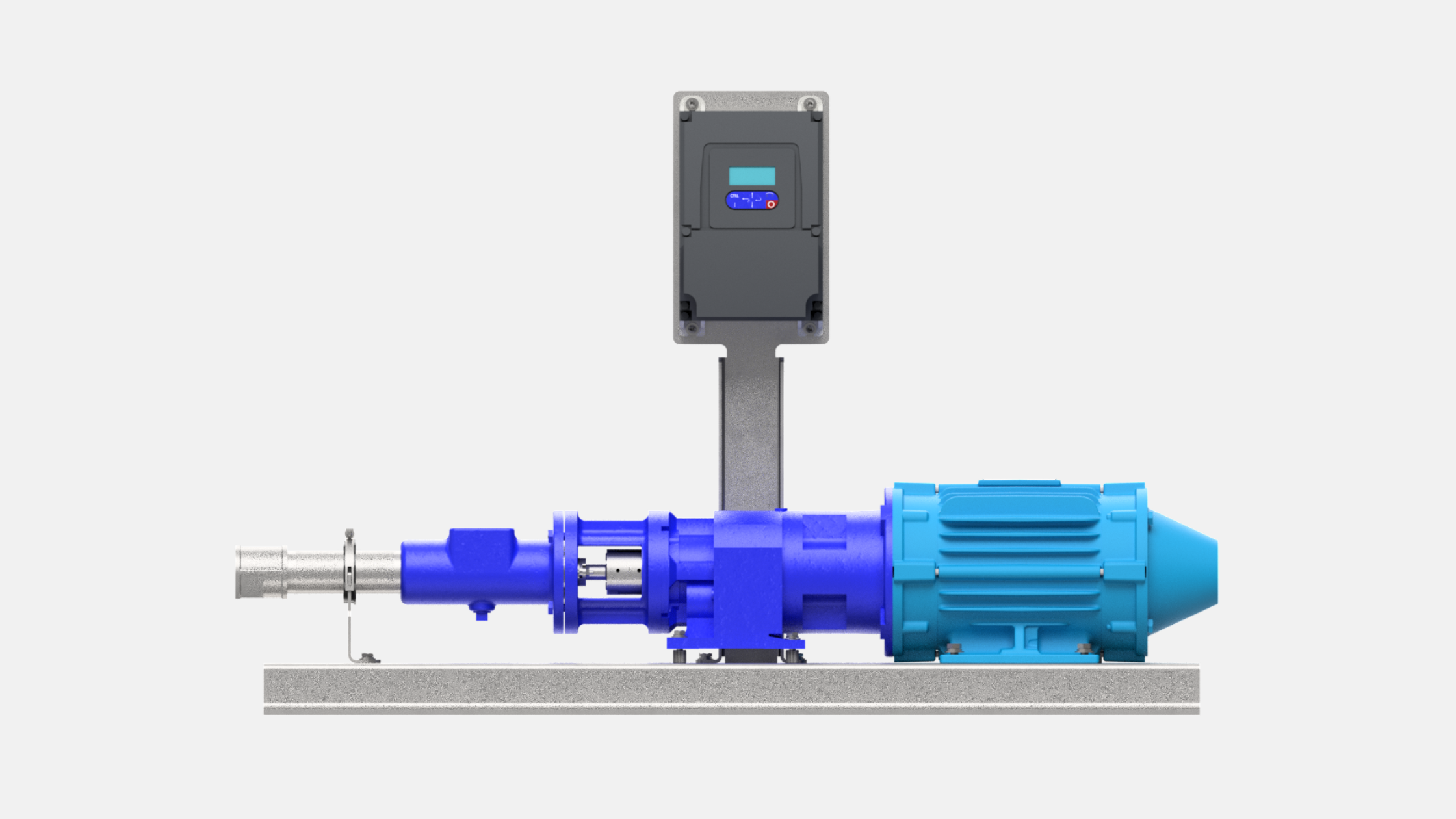 moyno b4015d pump on basejob low flow metering